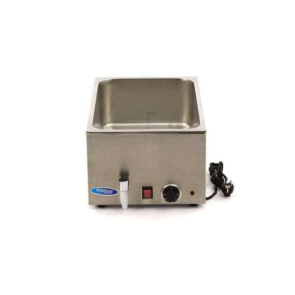 Elektrische bain marie | GN | 30–95°C | RVS | 1.2kW (230V) | 338x540x248(h)mm