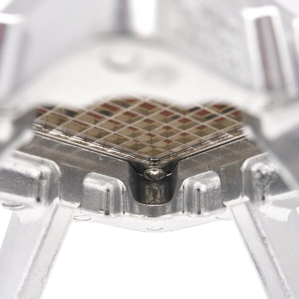 Professionele Frietsnijder Verticaal Handmatig | Aluminium | Robuuste constructie | Eenvoudige hefboomwerking | 205x205x475(h)mm