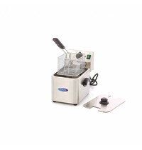 Maxima Frituurpan | RVS | Compact formaat | Koude zone | 2.5kW (230V) | 270x380x310(h)mm 