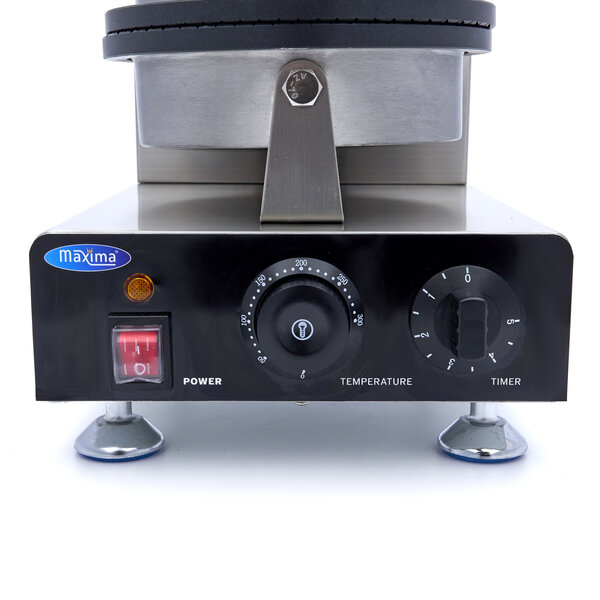 Wafelijzer ijshoorn | 50–300°C | RVS | Snelle opwarming | 1kW (230V) | 250x350x270(h)mm