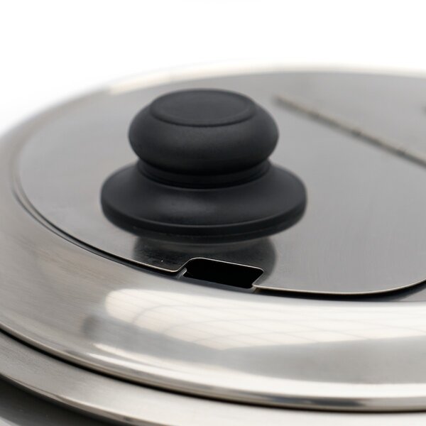 Soepketel | 13 Liter Capaciteit | 20–90°C | RVS/Gecoat aluminium | 0.65kW (230V) | Ø390x350(h)mm