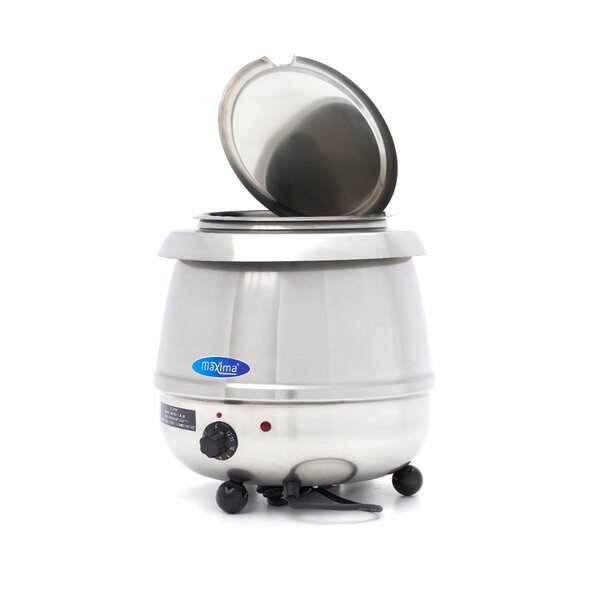 Soepketel | 10 Liter Capaciteit | 20–90°C | RVS | 0.44kW (230V) | 350x370x360(h)mm