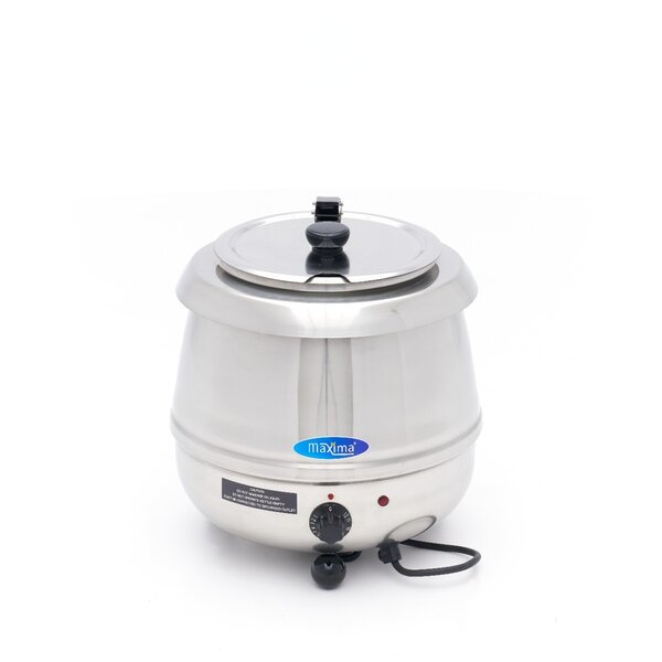 Soepketel | 10 Liter Capaciteit | 20–90°C | RVS | 0.44kW (230V) | 350x370x360(h)mm