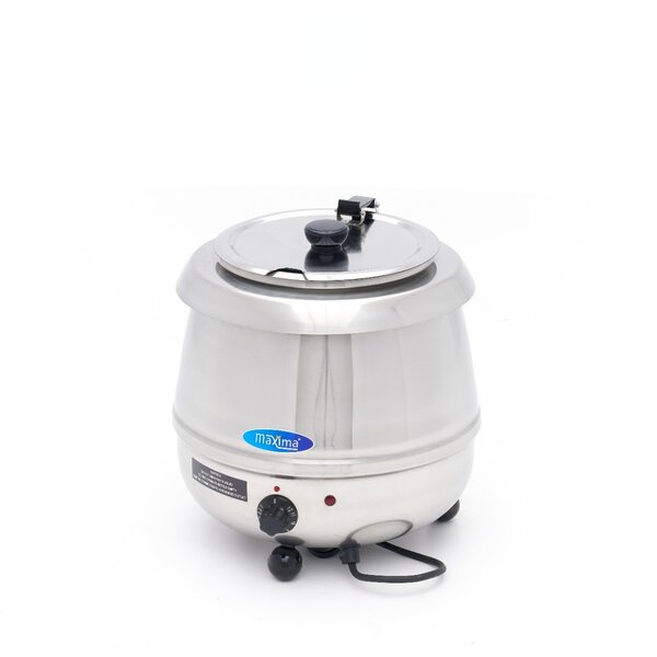 Soepketel | 10 Liter Capaciteit | 20–90°C | RVS | 0.44kW (230V) | 350x370x360(h)mm