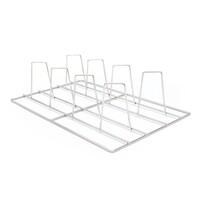 Maxima Kippenrooster | RVS | Verticaal ontwerp | 530x325x155(h)mm 