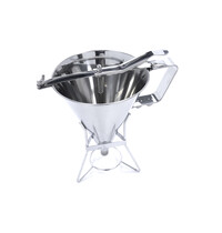 Maxima Beslagdispenser | RVS uitvoering | Doseerknop | Statief inbegrepen | 240x245x200(h)mm