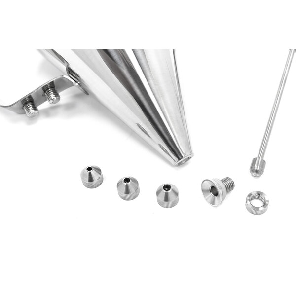 Beslagdispenser | RVS uitvoering | Doseerknop | Statief inbegrepen | 240x245x200(h)mm