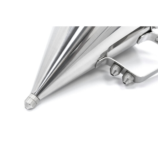 Beslagdispenser | RVS uitvoering | Doseerknop | Statief inbegrepen | 240x245x200(h)mm