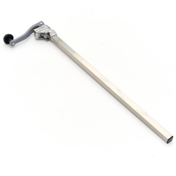 Blikopener handmatig | RVS | Handmatige bediening | Stevige tafelklem | 260x115x730(h)mm