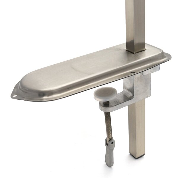 Blikopener handmatig | RVS | Handmatige bediening | Stevige tafelklem | 260x115x730(h)mm