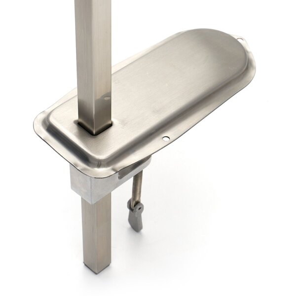 Blikopener handmatig | RVS | Handmatige bediening | Stevige tafelklem | 260x115x730(h)mm