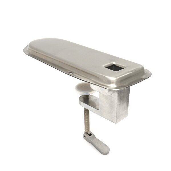 Blikopener handmatig | RVS | Handmatige bediening | Stevige tafelklem | 260x115x730(h)mm