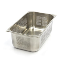 Maxima Gastronorm Bak RVS Geperforeerd | Geperforeerd | Stapeling mogelijk | Vaatwasmachinebestendig | 530x325x200(h)mm 