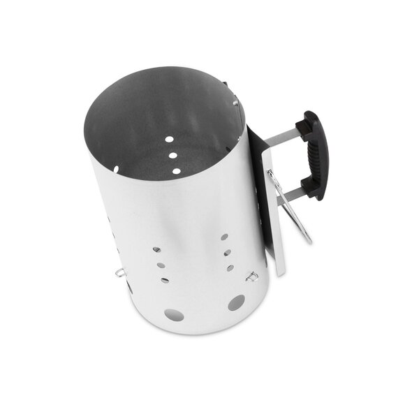 Brikettenstarter | Gealuminiseerd staal | Cool touch handgreep