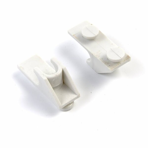 Rooster | Wit | 2 Clips