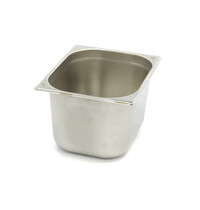 Maxima Gastronorm Bak RVS | Vaatwasmachinebestendig | Veilig door afgeronde hoeken | 325x265x200(h)mm 