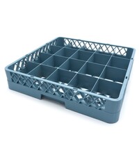 Maxima Vaatwasser Glazenkorf | Kunststof | 20 compartimenten | Ruimtebesparend | 500x500x100(h)mm 