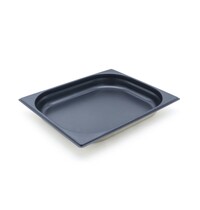 Maxima GN-Bak | RVS (Antiaanbaklaag) | 1/2 GN | Hoogte 40mm | 325x265x40(h)mm