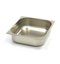 Maxima GN-Bak | RVS | 2/3 GN | Hoogte 100mm | 354x325x100(h)mm