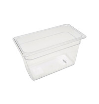 Maxima Gastronorm Bak Polycarbonaat | Vaatwasserbestendig | 322x174x197(h)mm