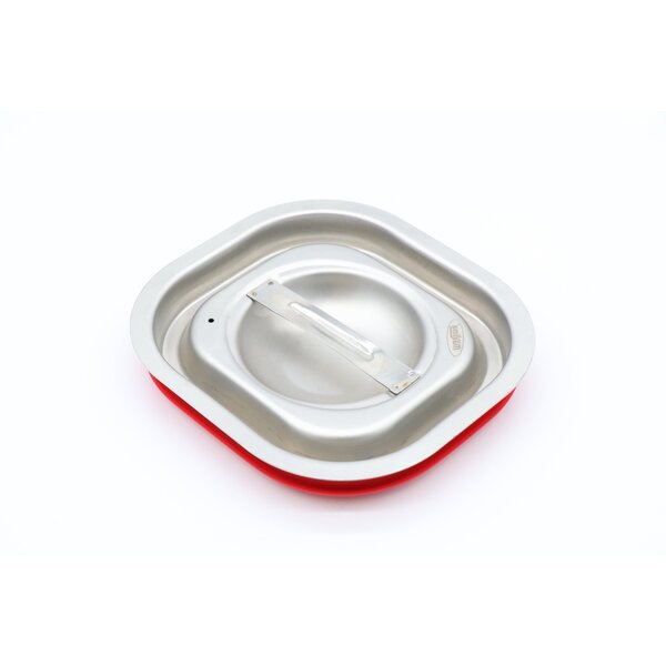 GN-Deksel | RVS | 1/6 GN | Handgreep | Luchtdicht