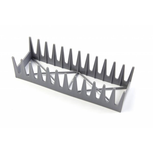 Vaatwasser bordeninzet | Voorkomt verschuiven | Meer ruimte | 90x293x75(h)mm