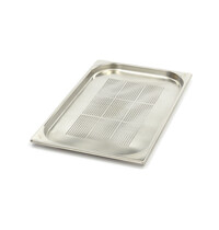 Maxima Gastronorm Bak RVS Geperforeerd | Geperforeerd | Stapeling mogelijk | Vaatwasmachinebestendig | 530x325x20(h)mm