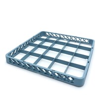 Maxima Vaatwasser Glazenkorf Verhoger | Kunststof | Compact ontwerp | 20 compartimenten | 500x500x45(h)mm 