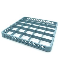 Maxima Vaatwasser Glazenkorf Verhoger | Kunststof | 25 compartimenten | Compact ontwerp | 500x500x45(h)mm 