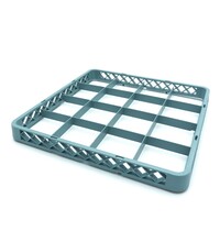 Maxima Vaatwasser Glazenkorf Verhoger | Kunststof | 16 compartimenten | Compact ontwerp | 500x500x45(h)mm