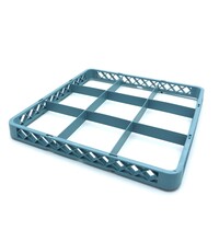 Maxima Vaatwasser Glazenkorf Verhoger | Kunststof | Compact ontwerp | 9 compartimenten | 500x500x45(h)mm