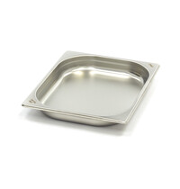 Maxima GN-Bak | RVS | 1/2 GN | Hoogte 40mm | 325x265x40(h)mm