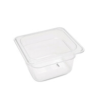 Maxima Gastronorm Bak Polycarbonaat | Vaatwasserbestendig | 176x163x98(h)mm