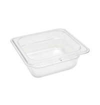 Maxima Gastronorm Bak Polycarbonaat | Vaatwasserbestendig | 176x163x64(h)mm 