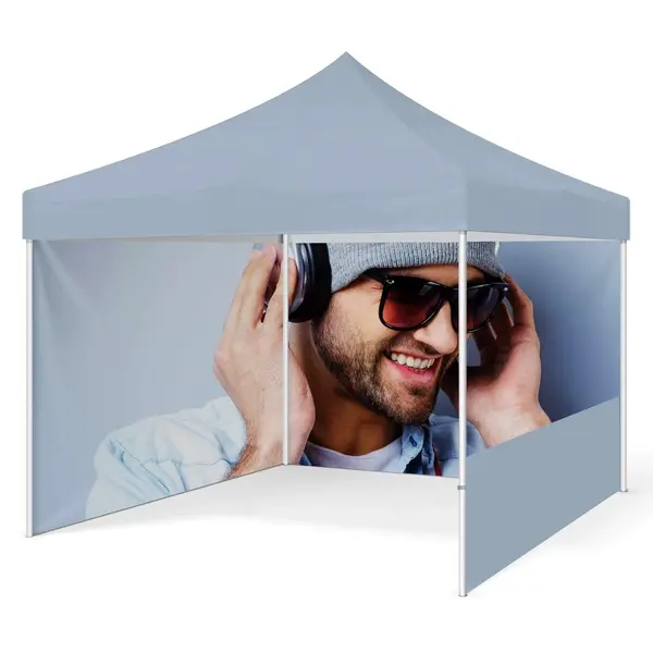 Opvouwbaar Partytentframe | BLANC | Staal | Wit | Incl. Roltas | 3000x3000x3430(h)mm