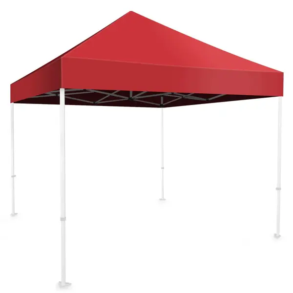 Dakdoek | BLANC/EVEREST | Rood | Polyester | Waterdicht | 3000x3000mm