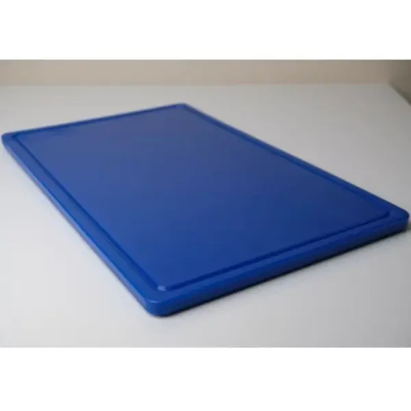 Snijplank | HDPE | Blauw | HACCP | Antibacterieel | Sapgeul | 325x265x15(h)mm