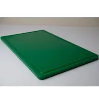 ECW Snijplank | HDPE | Groen | HACCP | Antibacterieel | Sapgeul | 325x265x15(h)mm
