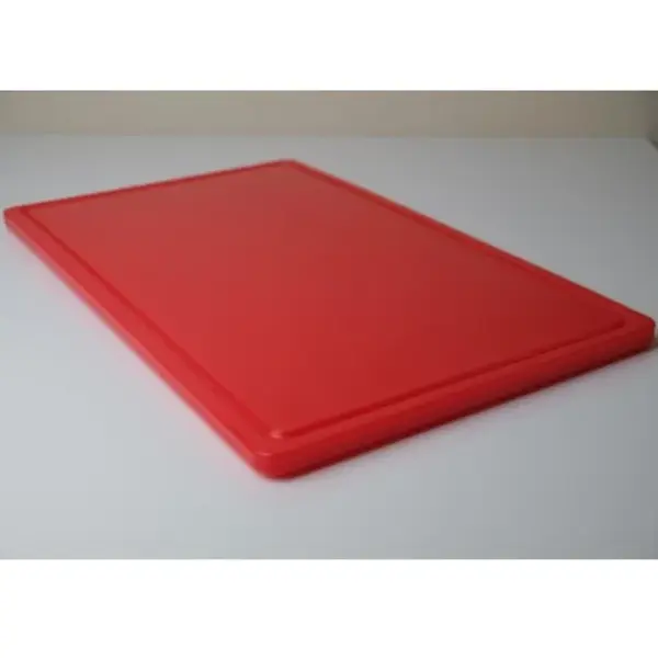 Snijplank | HDPE | Rood | HACCP | Antibacterieel | Sapgeul | 325x265x15(h)mm
