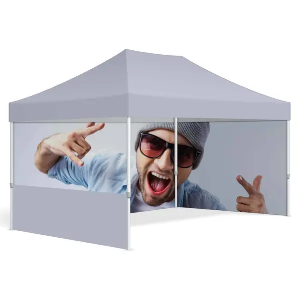 Opvouwbaar Partytentframe | BLANC | Staal | Wit | Incl. Roltas | 4500x3000x3430(h)mm