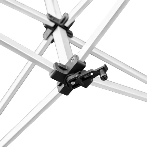 Opvouwbaar Partytentframe | BLANC | Staal | Wit | Incl. Roltas | 6000x3000x3430(h)mm