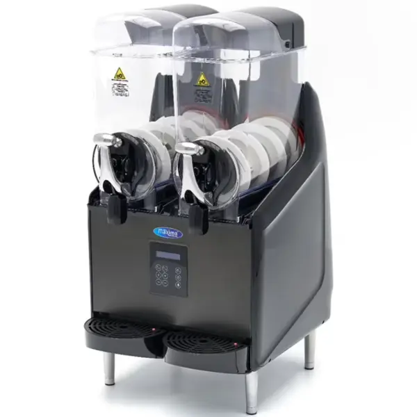 Slushmachine | 2x 12L | Instelbare Slushdikte | Interne Verlichting | 0.77kW (230V) | 500x600x940(h)mm