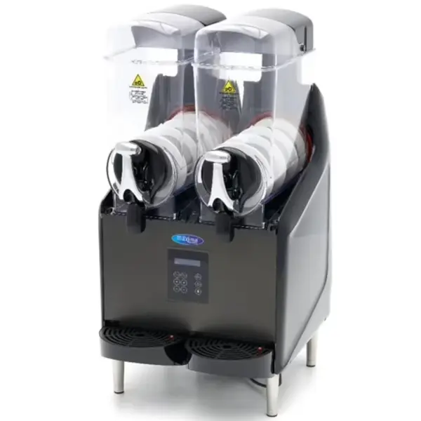 Slushmachine | 2x 12L | Instelbare Slushdikte | Interne Verlichting | 0.77kW (230V) | 500x600x940(h)mm