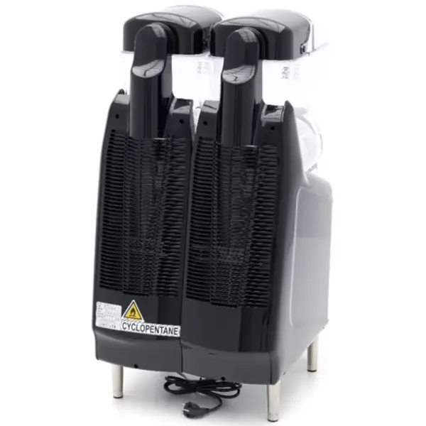 Slushmachine | 2x 12L | Instelbare Slushdikte | Interne Verlichting | 0.77kW (230V) | 500x600x940(h)mm