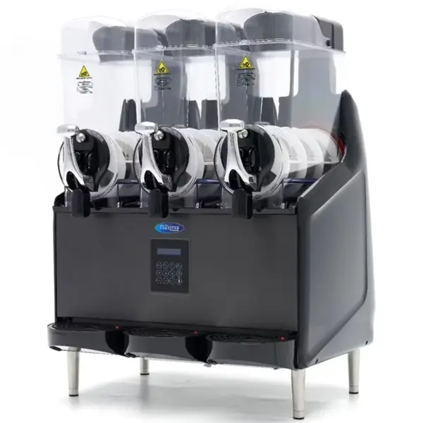 Slushmachine | 3x 12L | Instelbare Slushdikte | Interne Verlichting | 1.04kW (230V) | 710x600x940(h)mm
