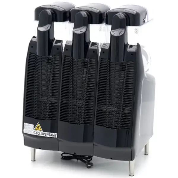 Slushmachine | 3x 12L | Instelbare Slushdikte | Interne Verlichting | 1.04kW (230V) | 710x600x940(h)mm