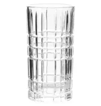 Inspire Longdrinkglazen | CUBE | Glas | 42cl | 6 Stuks | Ø75x148(h)mm