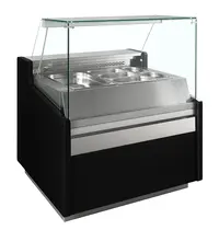 Tefcold Koeltoonbank | SPIDER | 2x 1/1 GN | -1°C/+5°C | Geforceerd | Gekoelde Reserve | Kantelruit | 1025x960x1235(h)mm