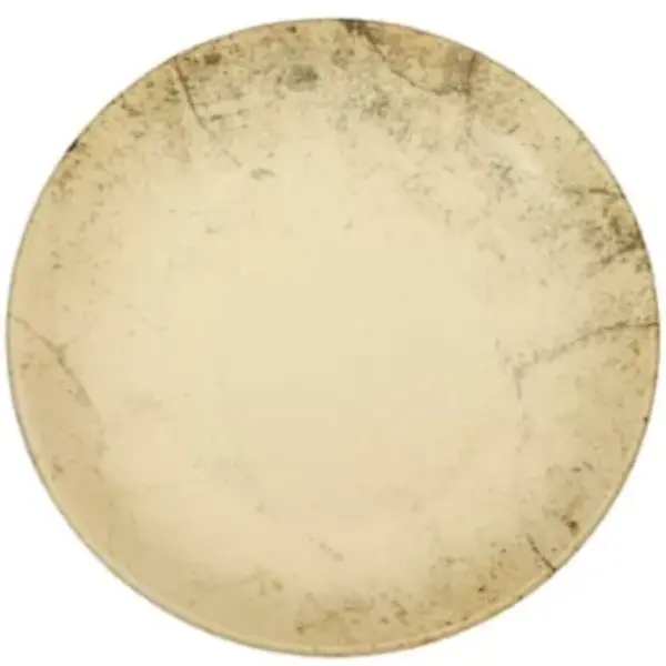 Borden | SAVANNE | Porselein | Beige | 12 Stuks | Ø210mm