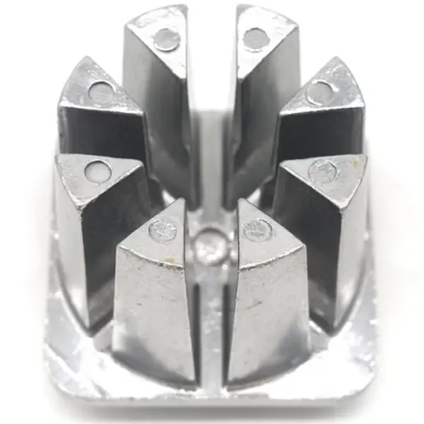 Frietsnijder wedges mes | 8 gelijke partjes | Makkelijk te monteren | Intensief gebruik | 110x110x80(h)mm